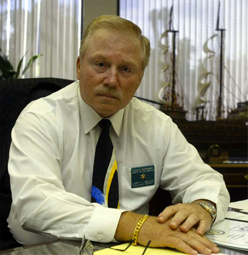 Former Los Angeles County Undersheriff Larry Waldie, pictured in 2004. (Los Angeles Times)