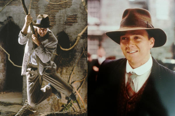 Sean Patrick Flanery as Indiana Jones in 
