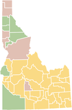 Idaho GOP Caucuses - GOP results map - 2012 election - Data Desk - Los ...