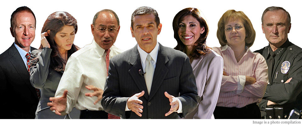 Key figures in Villaraigosa's tenure